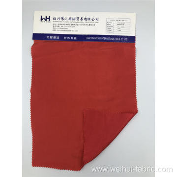 Woven C/CU Plain Red Anti-static Fabric